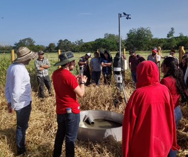 Estudiantes universitarios conocieron herramientas agroclimáticas en Yopal